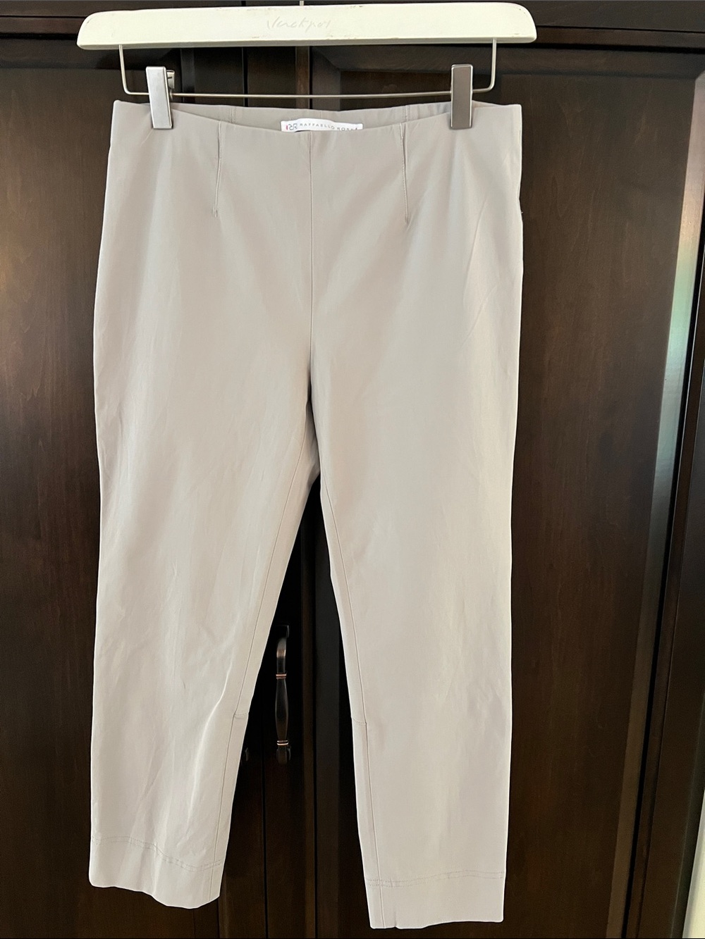 RAFFAELLO ROSSI Beige/Taupe Women's Capris